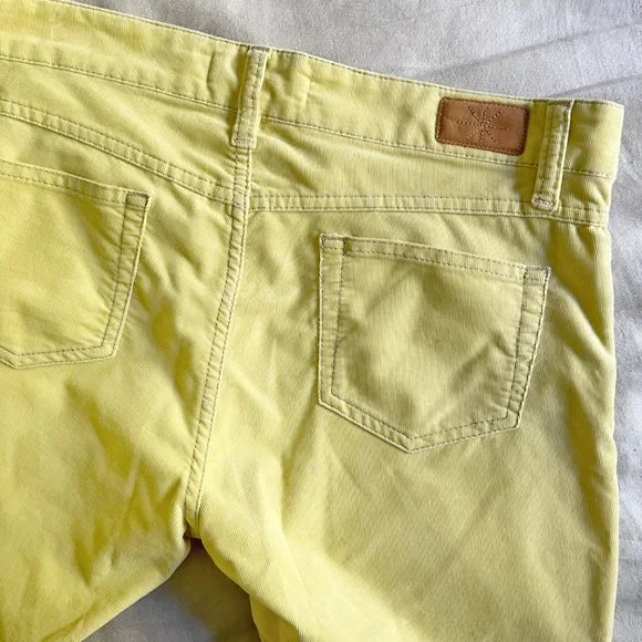 Isabel Marant Etoile Light Yellow Corduroy Pant in size 40 / US 8 - Picture 4 of 6